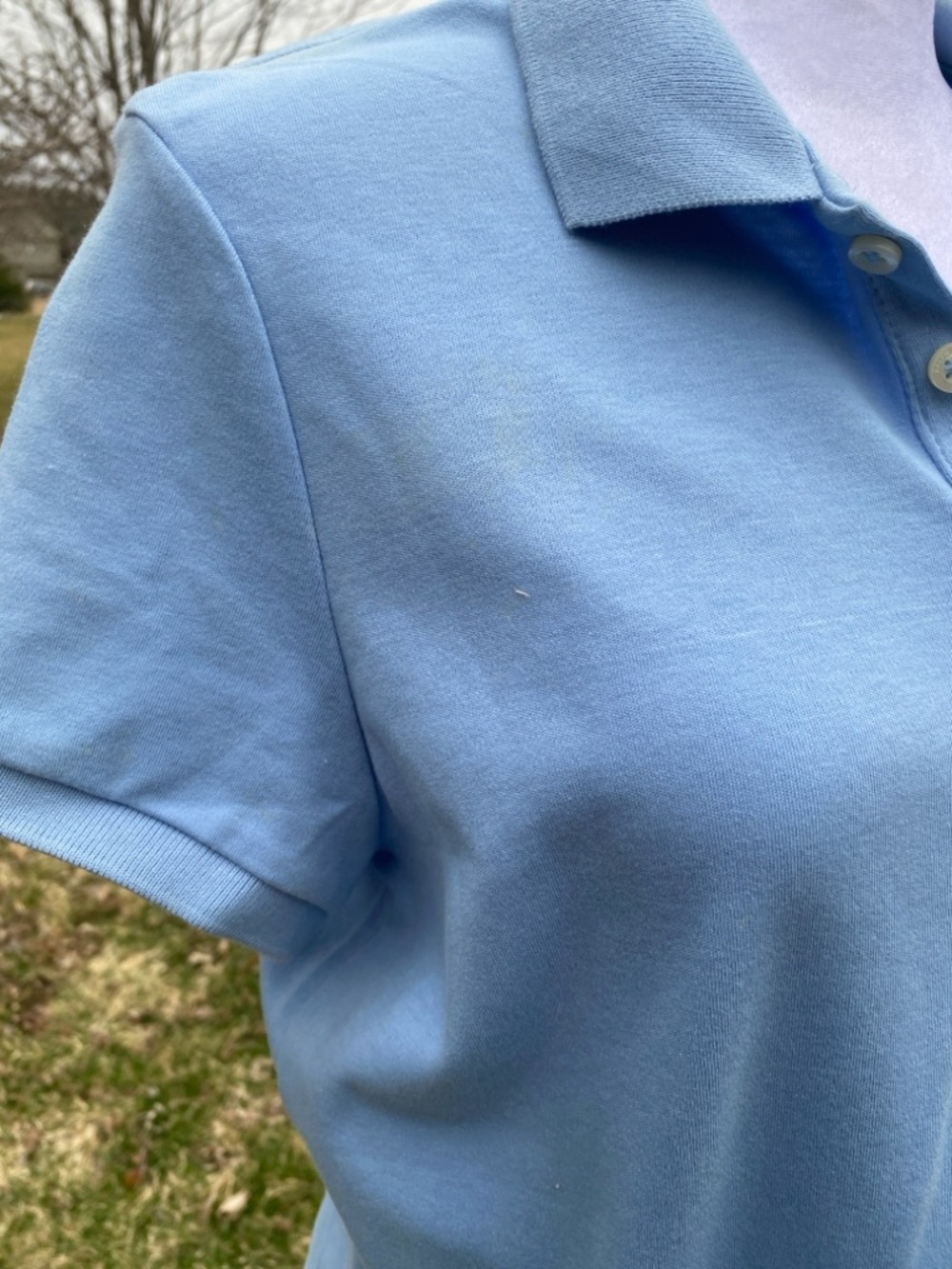 Ralph Lauren Light Blue Polo Dress Large - Picture 5 of 7